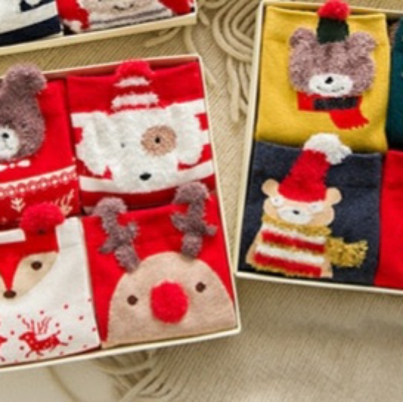 Christmas Socks Gift Box - Picture 3 of 4